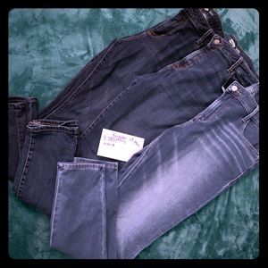 Rockstar jeans (3 pairs!)